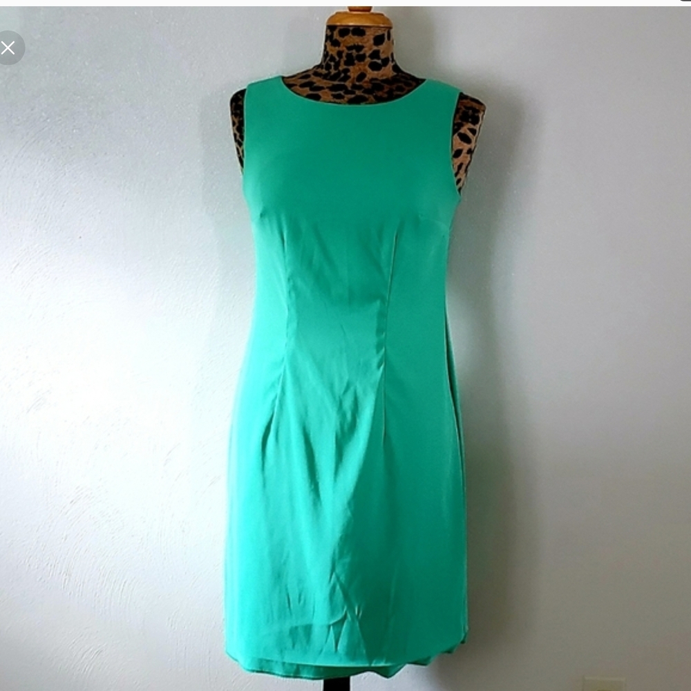 Alyx Turquoise Sleeveless Sheath Dress